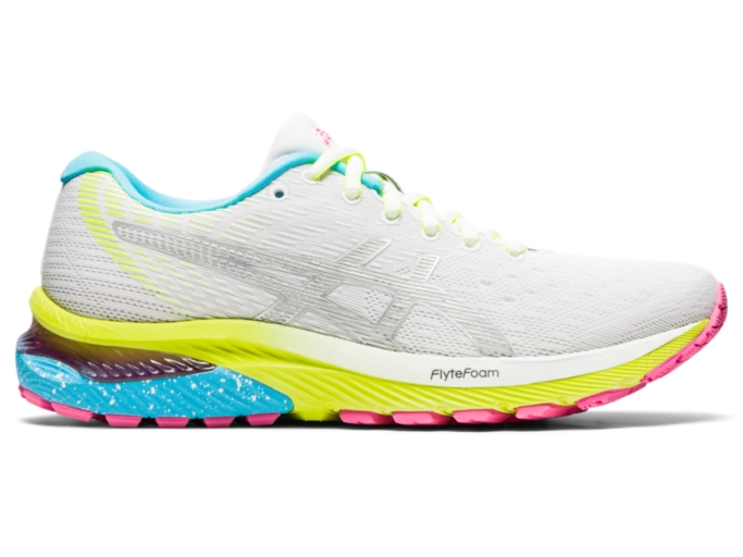 GELCUMULUS 22 LITESHOW Women White/Pure Silver Women's Running Shoes ASICS United States
