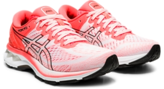 Women's GEL-KAYANO 27 TOKYO | White/Sunrise Red | Running Shoes