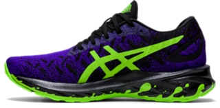 asics dynablast black green gecko