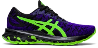 green asics womens running shoes