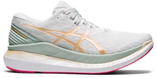 GLIDERIDE 2 Women White Champagne Womens Running Shoes ASICS Australia