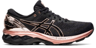 Women's GEL-KAYANO 27 | Black/Rose Gold 