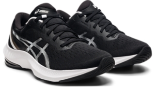 Asics femme 2024 noir et blanche