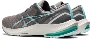 Women's GEL-PULSE 13 | Clay Grey/Clear Blue | Shoes | ASICS
