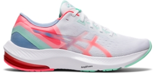 Women's 13 White/Blazing Coral | Running | ASICS