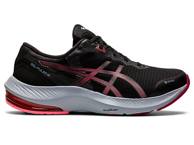 Image 1 of 7 of Women's Black/Blazing Coral GEL-PULSE 13 GTX Women's Running Shoes