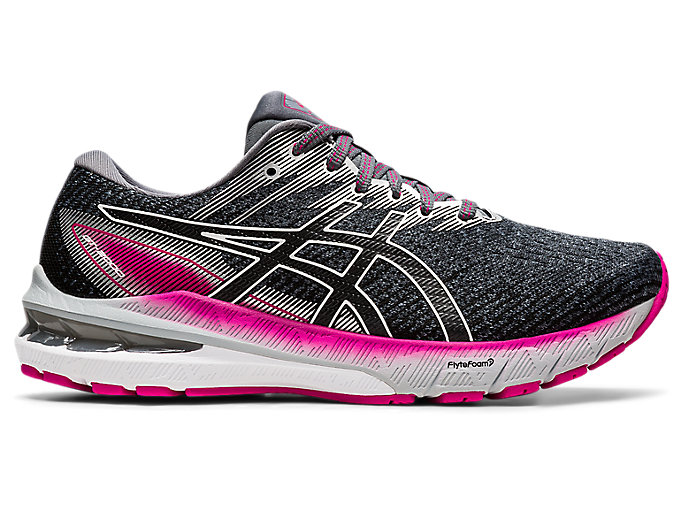 Image 1 of 7 of Women's Sheet Rock/Pink Rave GT-2000 10 Women's Running Shoes & Trainers