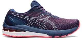 GT 2000 10 Women Blazing Coral Thunder Blue Women s Running Shoes ASICS Outlet NL