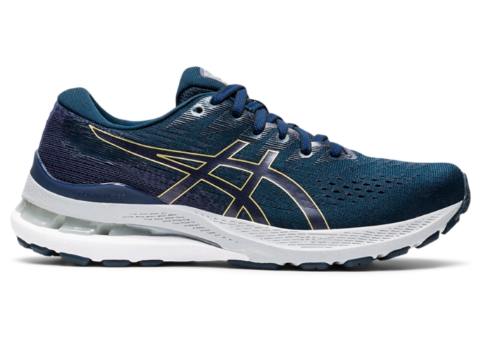 Women's GEL-KAYANO 28 WIDE | French Blue/Thunder Blue | Running Shoes ...