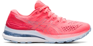 Women s GEL KAYANO 28 D WIDE Blazing Coral Mist Running