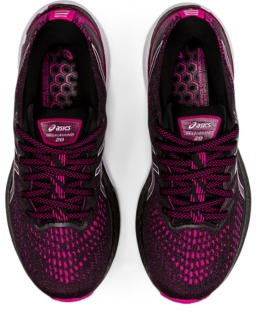 Asics gel kayano shop black and pink