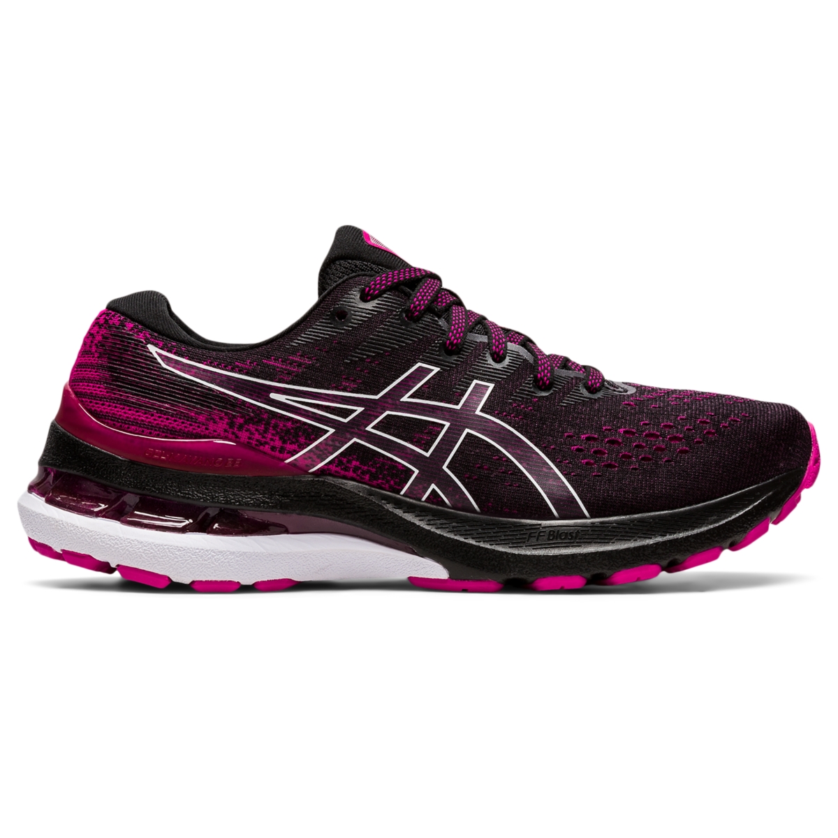 Asics gel kayano outlet black and pink