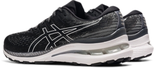 Women's GEL-KAYANO 28 | Black/White | Running Shoes ASICS