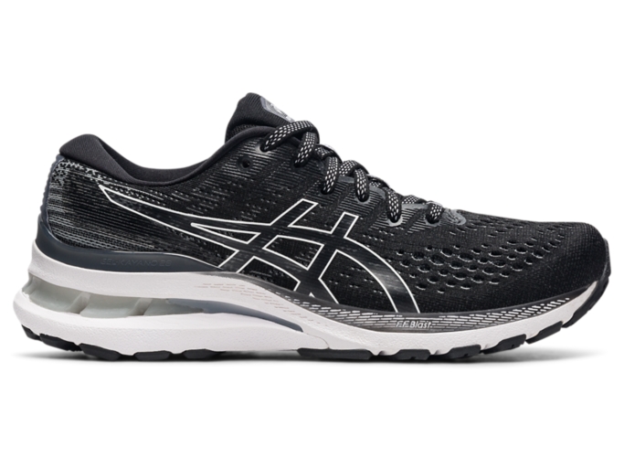 GEL KAYANO 28 Women Black White Womens Running Shoes ASICS Australia