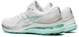 Tener cuidado cruzar ventilador Women's GEL-KAYANO 28 | White/Oasis Green | Running Shoes | ASICS