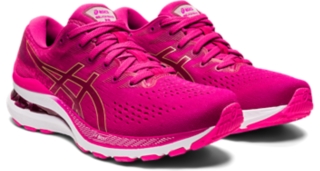 Women's GEL-KAYANO 28 | Fuchsia Red/Pink Glo | Running | ASICS Outlet SE