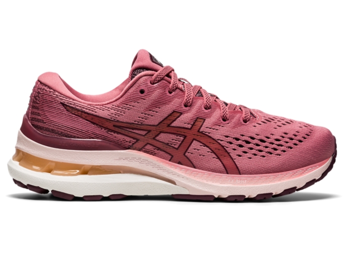 Women's GEL-KAYANO 28 | Smokey Rose/Deep Mars | Running Shoes | ASICS