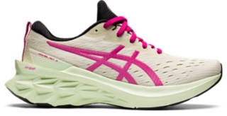 Women's NOVABLAST 2 | Birch/Pink Rave | Running Shoes | ASICS