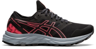 Asics black trail shoes sale