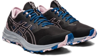 Women's GEL-EXCITE TRAIL, Black/Barely Rose, Running Shoes