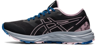 Women's GEL-EXCITE TRAIL | Black/Barely Rose | Running Shoes | ASICS