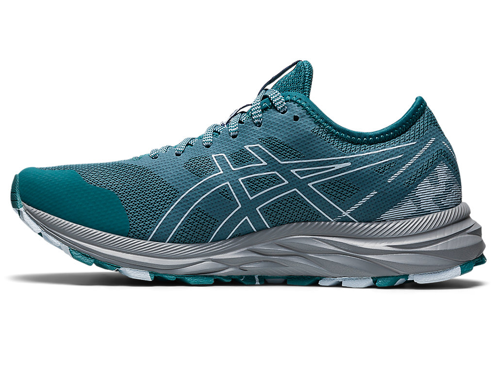 Women's GEL-EXCITE TRAIL | Misty Pine/Soft Sky | Running Shoes | ASICS