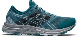 Women's GEL-EXCITE TRAIL, Misty Pine/Soft Sky, Running Shoes