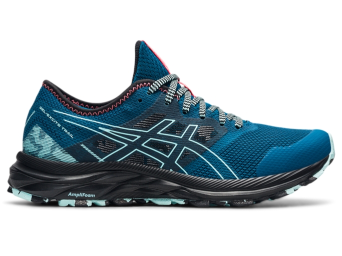 Women s GEL EXCITE TRAIL Deep Sea Teal Clear Blue Running