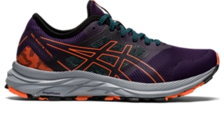 Orange and purple asics best sale