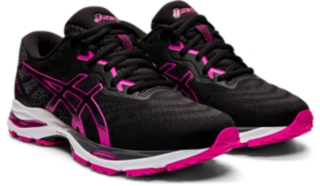 Women's GEL-ZIRUSS 4 Black/Pink Rave | Running | ASICS Outlet