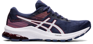 GEL ZONE 8 Women Thunder Blue White Women s Running Shoes ASICS Outlet DE