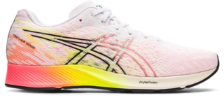 Tartheredge 3 White Blazing Coral レディース ランニング シューズ Asics