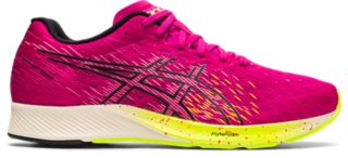 Tartheredge 3 Pink Rave Safety Yellow レディース ランニング シューズ Asics公式通販