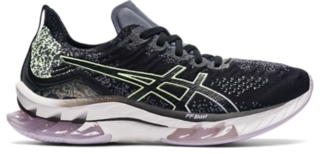 Adaptar engranaje Mejora Women's GEL-KINSEI BLAST | Black/Illuminate Yellow | Running Shoes | ASICS