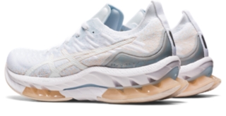 Women's BLAST White/Mineral Beige | Running Shoes | ASICS