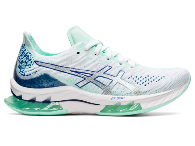 Women's GEL-KINSEI BLAST | White/Pure Silver | Running | ASICS Australia