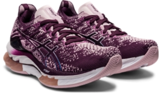 GEL KINSEI BLAST Women Deep Plum Barely Rose Women s Running Shoes ASICS United States