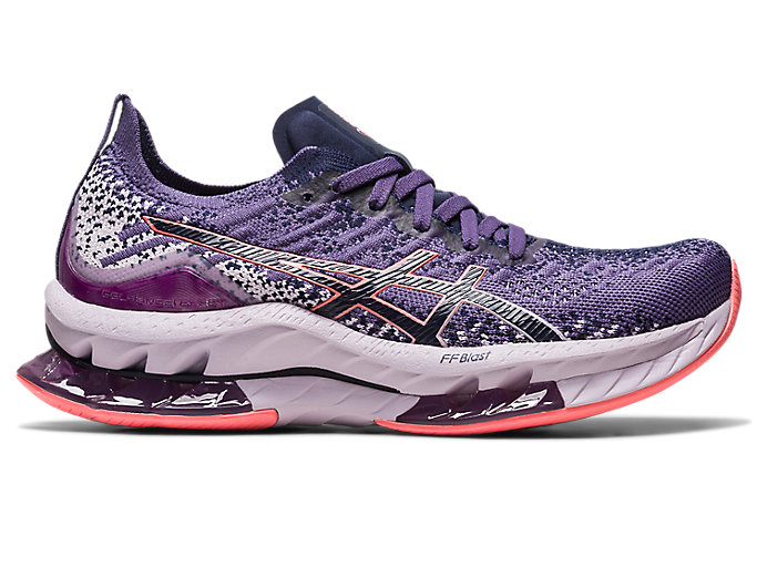 pakket Martelaar Virus Women's GEL-KINSEI BLAST | Dusty Purple/Papaya | Running Shoes | ASICS