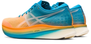 Women's METASPEED SKY | Orange Pop/Island Blue | Running Shoes | ASICS