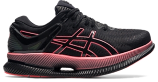 Women's METARIDE | Black/Blazing Coral | Running Shoes | ASICS