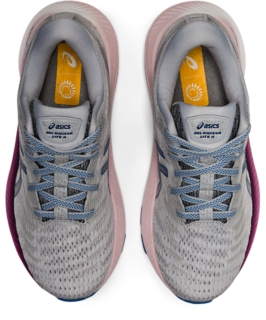  ASICS Zapatillas de running Gel-Kayano LITE 2 para mujer,  Piedmont Grey/Lake Drive : Ropa, Zapatos y Joyería