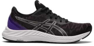 Women's GEL-EXCITE 8 | Black/Oyster Grey | Running Shoes | ASICS