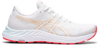 Women\'s GEL-EXCITE White/Champagne Shoes | 8 | Running | ASICS