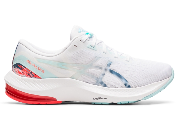 Asics Gel Pulse 13 Women's Running Shoe Storm Blue/Blazing Coral The ...