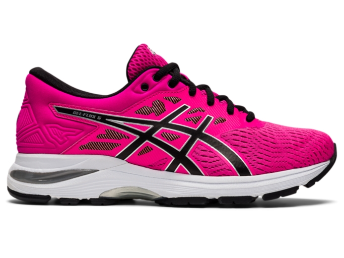 GEL FLUX 5 Women Pink Glo Black Women s Running Shoes ASICS United States