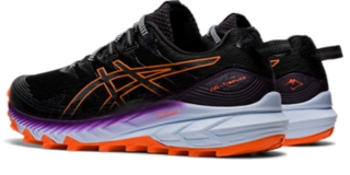 Ripley - ZAPATILLAS DEPORTIVAS ASICS PARA MUJER GEL-TRABUCO 10 BLACK/NOVA  ORANGE