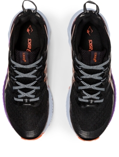UNISEX GEL-Trabuco 10, Shocking Orange/Black, Chaussures de course de  sentier masculin