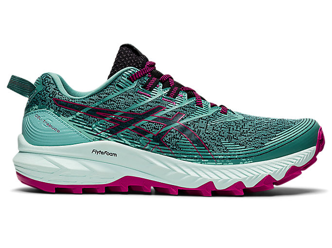 Image 1 of 7 of Women's Sage/Black GEL-Trabuco 10 Women's Trail Running Shoes & Trainers