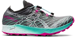 Women's FujiSpeed | Black/Soothing Sea | Trail Running Shoes | ASICS