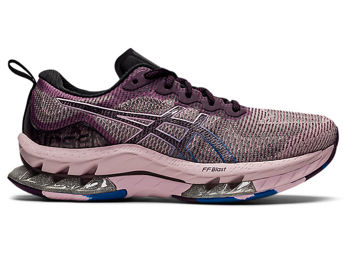 Image 1 of 8 of Women's Deep Plum/Barely Rose KINSEI BLAST MUD Faster Shoes